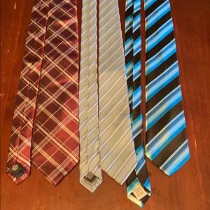 Lot of 3 brand name ties ($8 tie Bundles 3/$20)